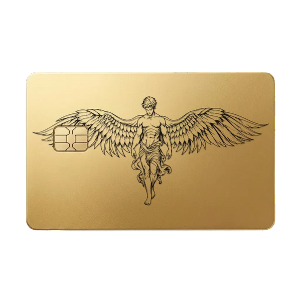 Caduceus · matte gold