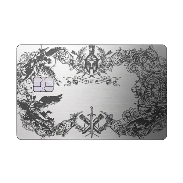 Dragon Emblem · brushed silver