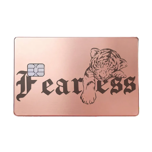 Fearless Lion · rose gold