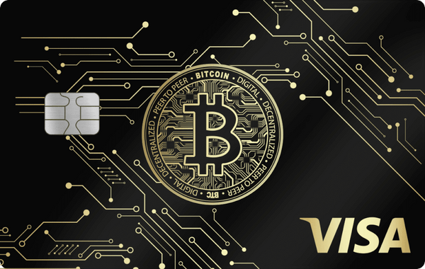 Bitcoin Circuit metal card, engraved stainless steel by Metacards