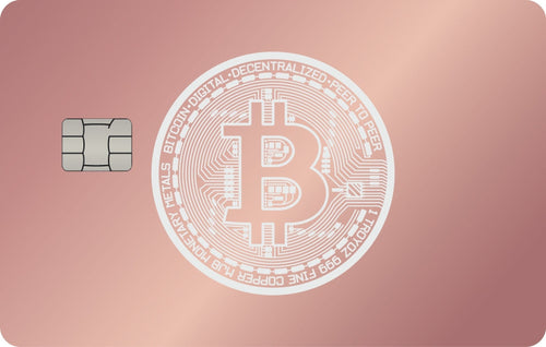 Bitcoin Gold metal card, engraved stainless steel by Metacards (view 2 of 6)