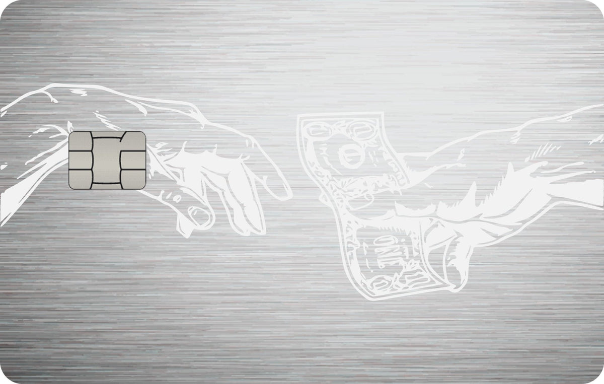 Creation of Money metal card, engraved stainless steel by Metacards (view 5 of 6)