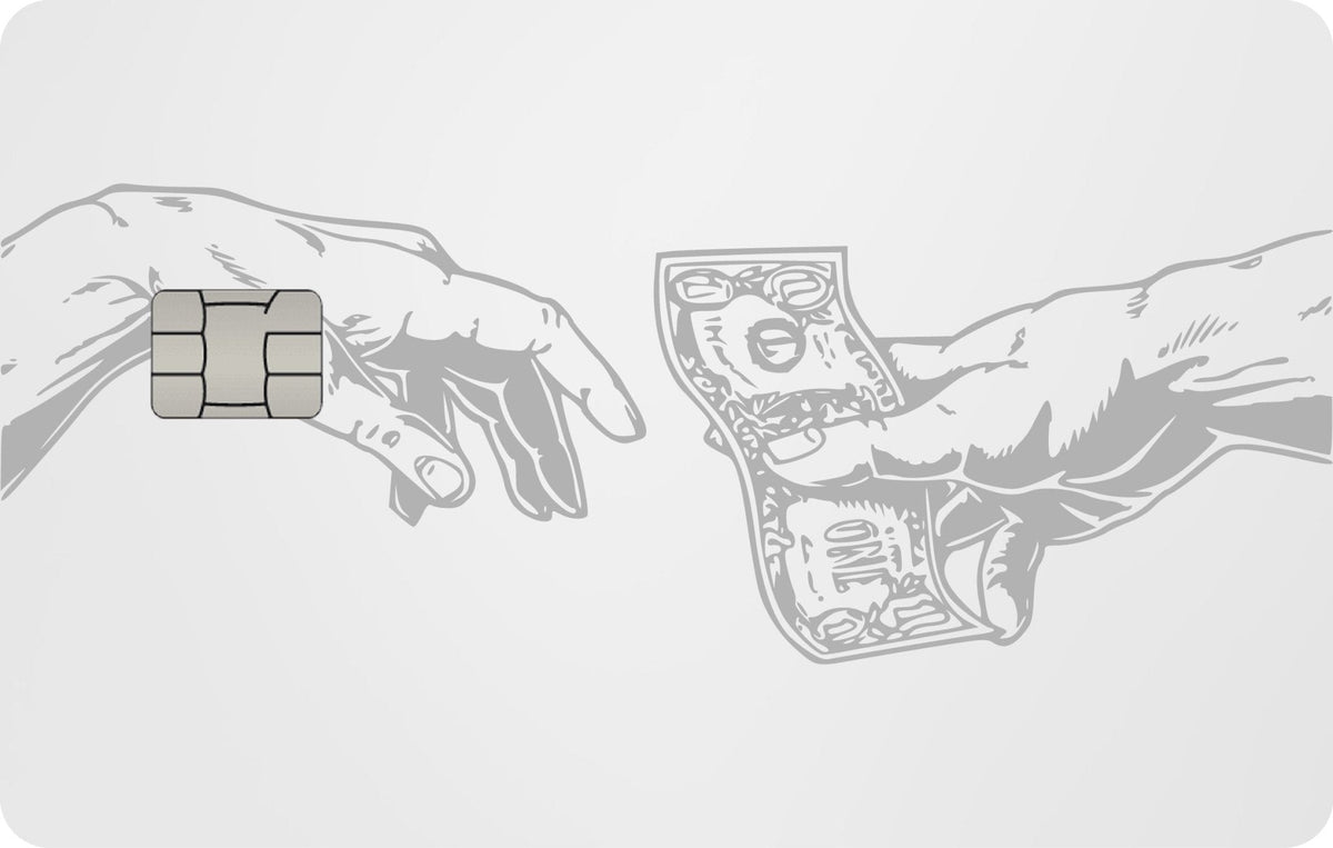 Creation of Money metal card, engraved stainless steel by Metacards (view 6 of 6)